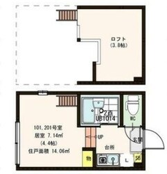 栄の物件間取画像